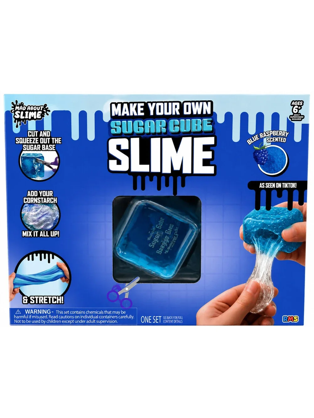 RMS Mad About Slime Sugar Cube Slime DIY Make Your Own Viral TikTok Toy Scented!